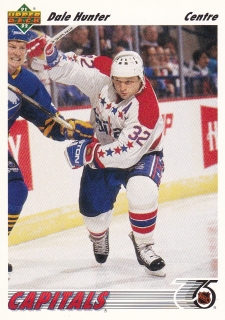 91-92 Upper Deck French - Dale HUNTER č. 209