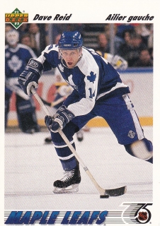 91-92 Upper Deck French - Dave REID č. 217