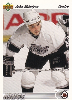 91-92 Upper Deck French - John McINTYRE č. 218