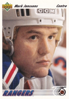 91-92 Upper Deck French - Mark JANSSENS č. 228