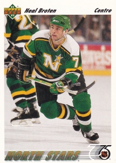 91-92 Upper Deck French - Neal BROTEN č. 232