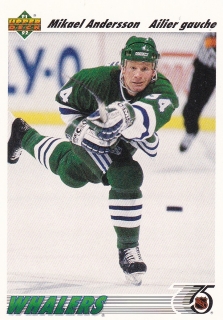 91-92 Upper Deck French - Mikael ANDERSSON č. 238