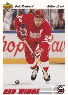 91-92 Upper Deck French - Bob PROBERT č. 239