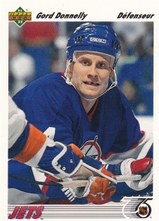 91-92 Upper Deck French - Gord DONNELLY č. 305