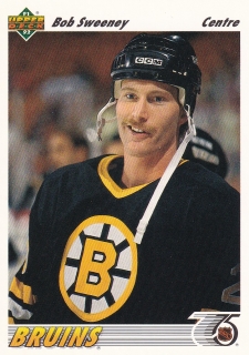 91-92 Upper Deck French - Bob SWEENEY č. 391