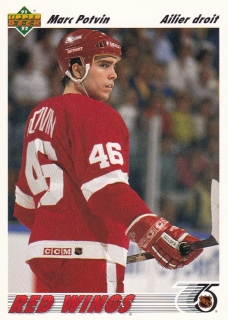91-92 Upper Deck French - Marc POTVIN č. 405