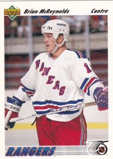 91-92 Upper Deck French - Brian McRAYNOLDS č. 434