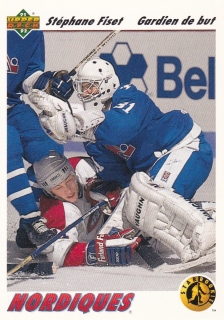 91-92 Upper Deck French - Stephane FISET č. 452