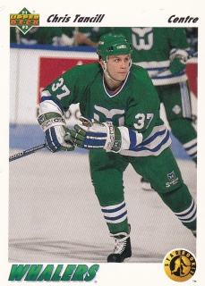 91-92 Upper Deck French - Chris TANCILL č. 455