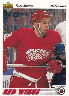 91-92 Upper Deck French - Yves RACINE č. 498