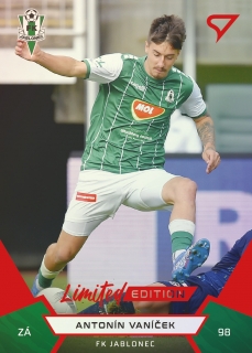 21-22 Fortuna Liga - Antonín VANÍČEK č. 277 Red x/49