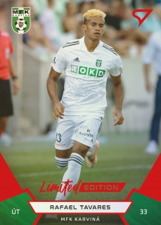 21-22 Fortuna Liga - Rafael TAVARES č. 315 Red x/49