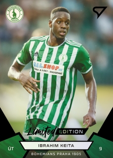 21-22 Fortuna Liga - Ibrahim KEITA č. 223 Black x/19