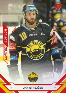 21-22 Tipsport Extraliga - Jan STREJČEK č. 347 Red x/49