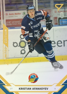 21-22 Tipsport Extraliga - Kristian AFANASYEV č. 337 Gold x/19
