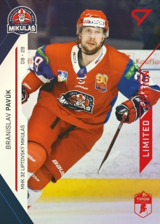 21-22 Tipos Extraliga - Branislav PAVÚK č. 309 RED x/35