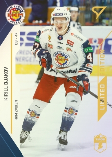 21-22 Tipos Extraliga - Kirill DJAKOV č. 218 GOLD x/15