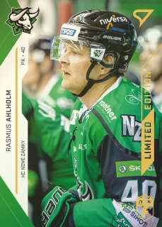 21-22 Tipos Extraliga - Rasmus AHLHOLM č. 285 GOLD x/15