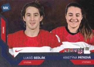 2022 CIHT - Lukáš SEDLÁK/Kristýna PÁTKOVÁ č. 94 Universe Level 1 1of88