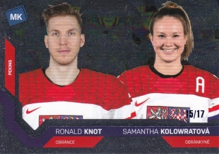 2022 CIHT - Ronald KNOT/Samantha KOLOWRATOVÁ č. 81 Universe Level 3 15/17