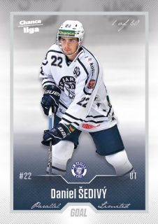 22-23 GOAL Cards - Daniel ŠEDIVÝ č. 123 SILVER x/60