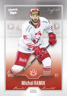 22-23 GOAL Cards - Michal RAMIK č. 139 SILVER x/60