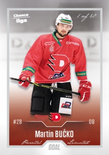22-23 GOAL Cards - Martin BUČKO č. 147 SILVER x/60
