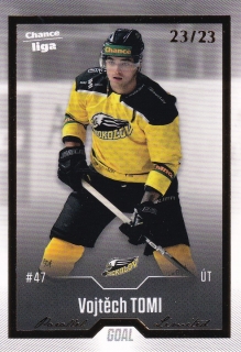 22-23 GOAL Cards - Vojtěch TOMI č. 40 GOLD x/23
