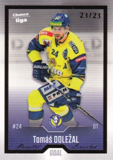 22-23 GOAL Cards - Tomáš DOLEŽAL č. 96 GOLD x/23