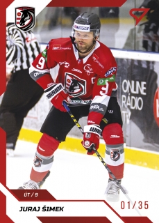 22-23 Tipos Extraliga - Juraj ŠIMEK č. 143 RED x/35