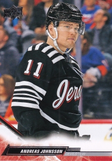 22-23 Upper Deck Series 1 - Andreas JOHNSSON č. 110