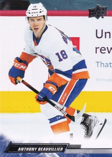 22-23 Upper Deck Series 1 - Anthony BEAUVILLIER č. 114