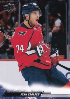 22-23 Upper Deck Series 1 - John CARLSON č. 187
