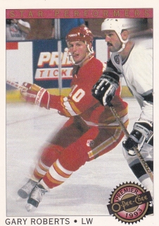 92-93 OPC Premier - Gary ROBERTS č. 14 Star Performers