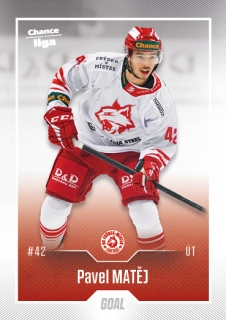 22-23 GOAL Cards - Pavel MATĚJ č. 341