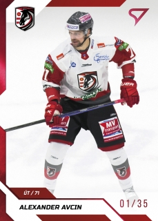 22-23 Tipos Extraliga - Alexander AVCIN č. 286 RED x/35