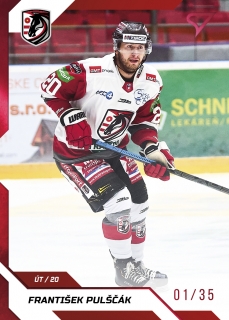 22-23 Tipos Extraliga - František PULŠČÁK č. 291 RED x/35