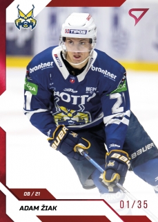 22-23 Tipos Extraliga - Adam ŽIAK č. 297 RED x/35