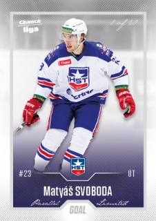 22-23 GOAL Cards - Matyáš SVOBODA č. 283 SILVER x/60