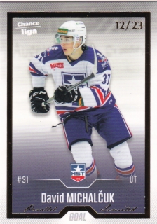 22-23 GOAL Cards - David MICHALČUK č. 284 GOLD x/23