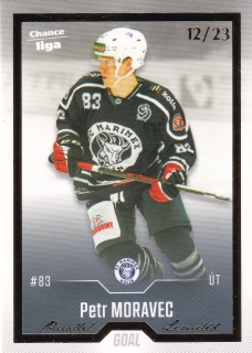 22-23 GOAL Cards - Petr MORAVEC č. 327 GOLD x/23