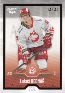 22-23 GOAL Cards - Lukáš BEDNÁŘ č. 340 GOLD x/23