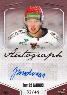 22-23 GOAL Cards - Tomáš JANDUS č. A-108