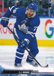 22-23 Upper Deck Series 2 - T.J. BRODIE č. 422