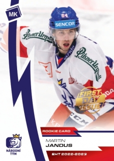 2023 MK Národní tým - Martin JANDUS č. 8 First Day Issue