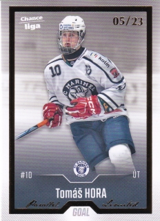 22-23 GOAL Cards - Tomáš HORA č. 456 GOLD x/23