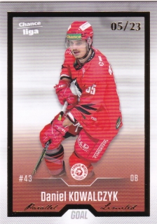 22-23 GOAL Cards - Daniel KOWALCZYK č. 466 GOLD x/23