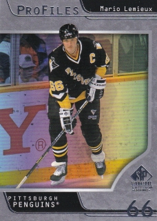 20-21 SP Signature Edition Legends - Mario LEMIEUX č. P-28 PROFILES BOUNTY