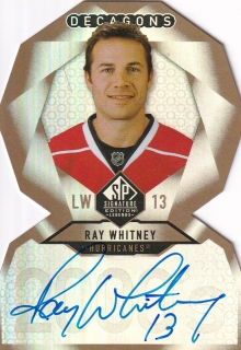 20-21 SP Signature Edition Legends - Ray WHITNEY č. DC-93 DECAGONS AUTOGRAPHS