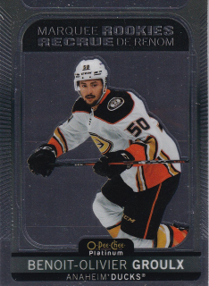 21-22 OPC Platinum - Benoit-Olivier GROULX č. 273 (RC)